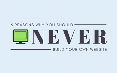 6 Reasons Why You Should Never Build Your Own Website