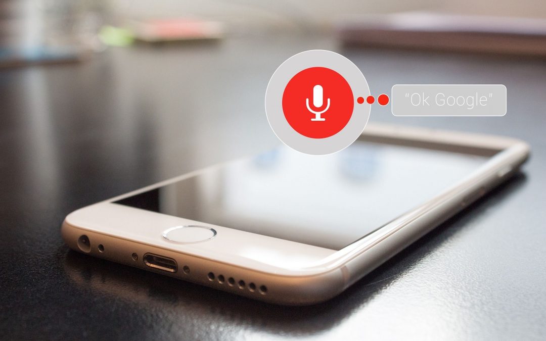 mobile phone using voice search